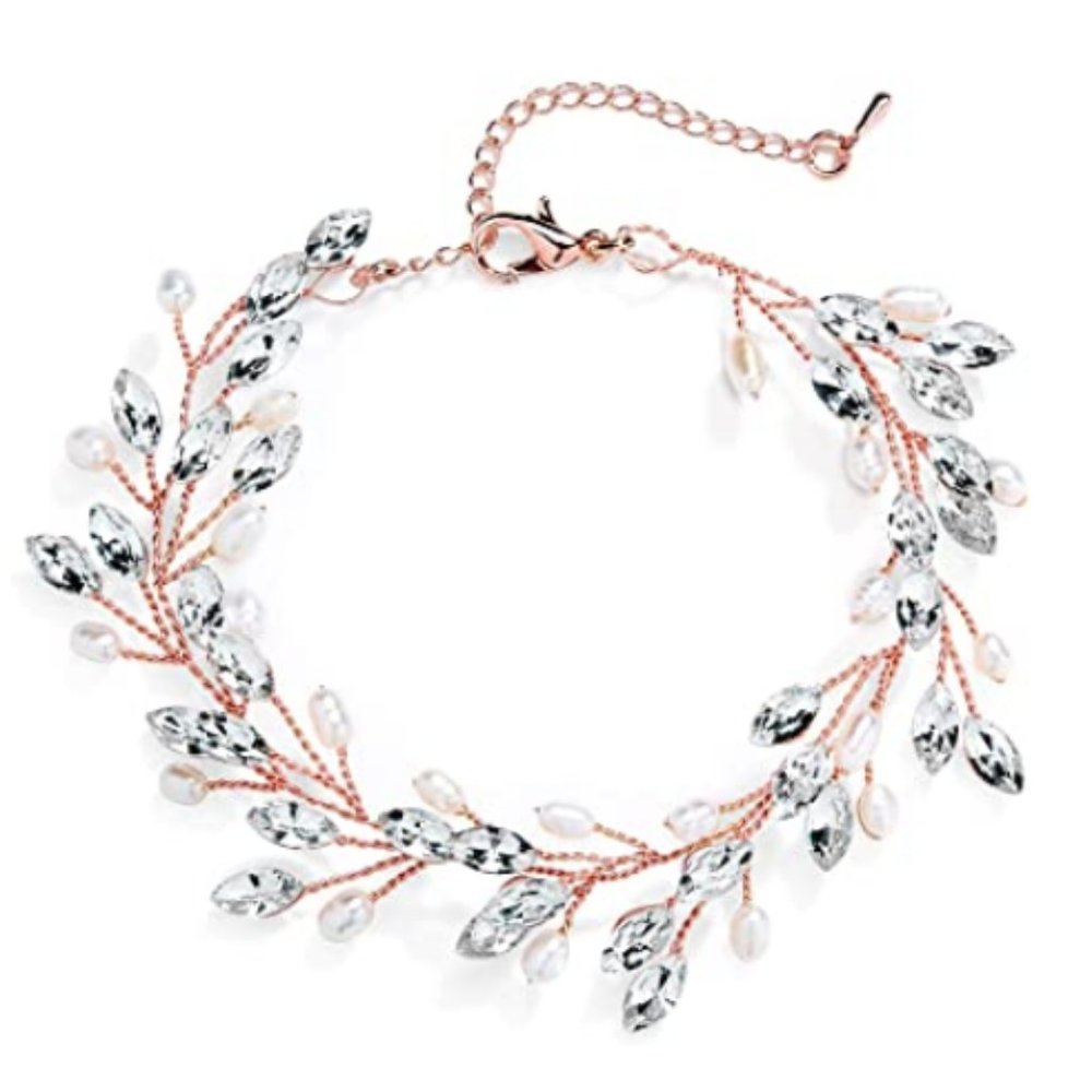 Lovely Gems and Freshwater Pearls Bracelet